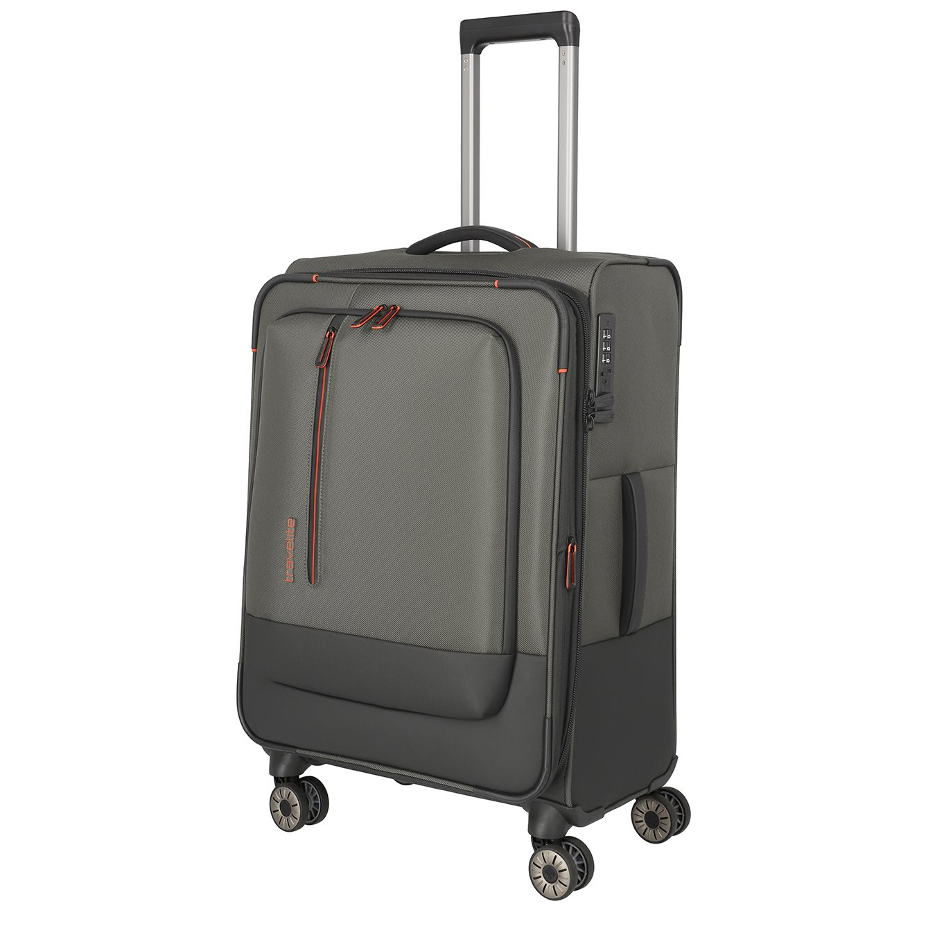 Travelite Crosslite 5.0 4w Trolley M dark olive