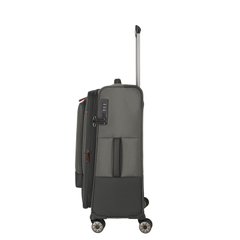 Travelite Crosslite 5.0 4w Trolley M dark olive