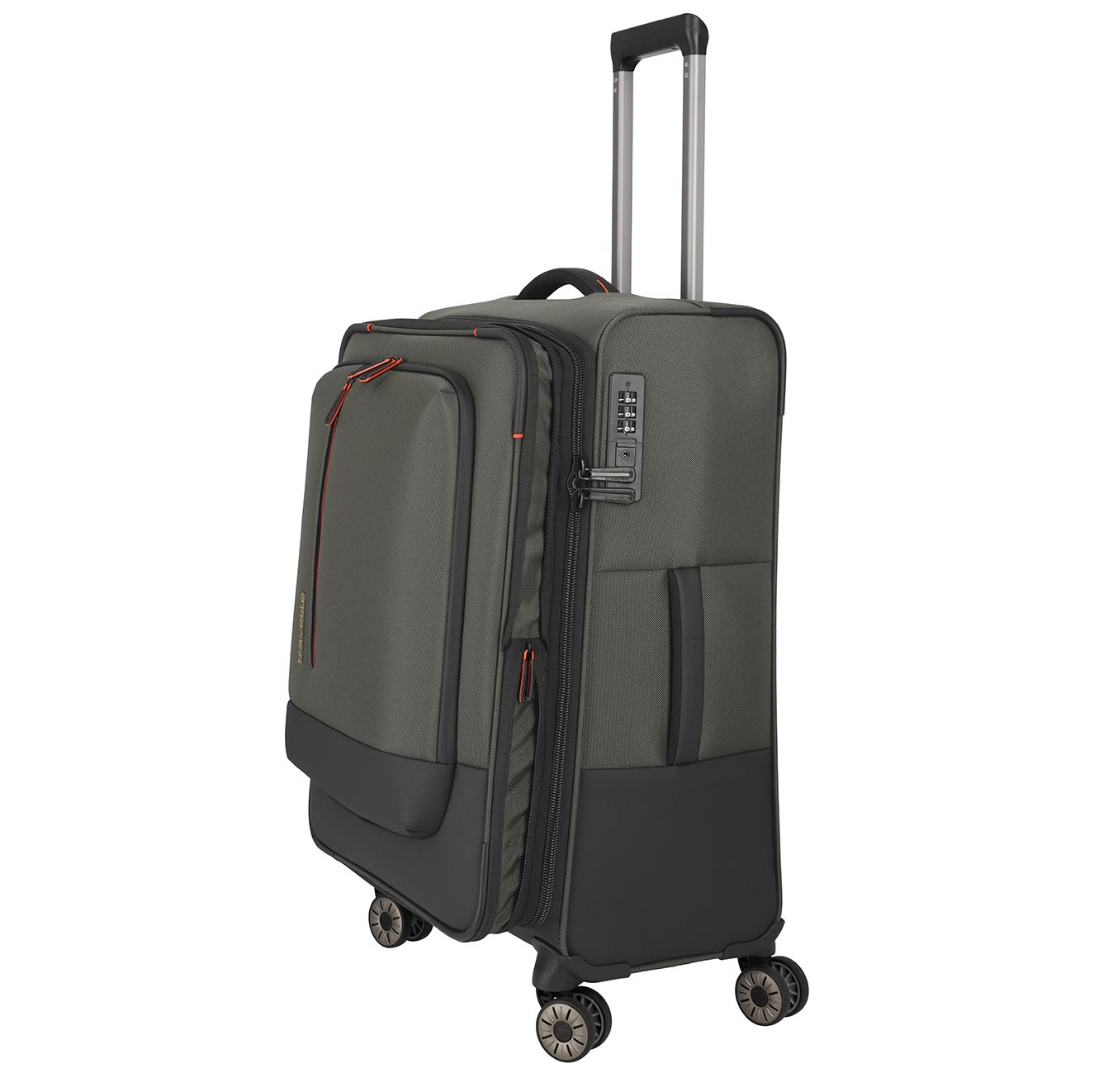 Travelite Crosslite 5.0 4w Trolley M dark olive