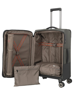 Travelite Crosslite 5.0 4w Trolley M dark olive