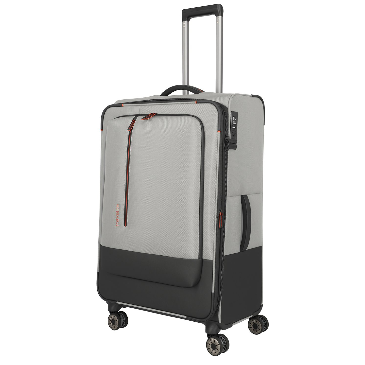 Travelite Crosslite 5.0 4w Trolley L white sand