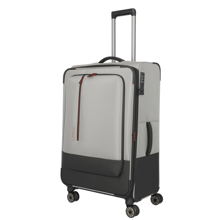 Travelite Crosslite 5.0 4w Trolley L white sand