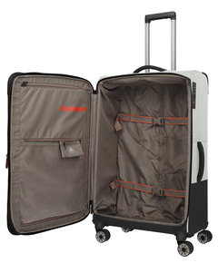 Travelite Crosslite 5.0 4w Trolley L white sand