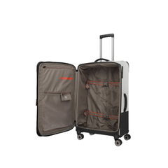 Travelite Crosslite 5.0 4w Trolley L white sand