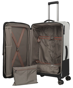 Travelite Crosslite 5.0 4w Trolley L white sand