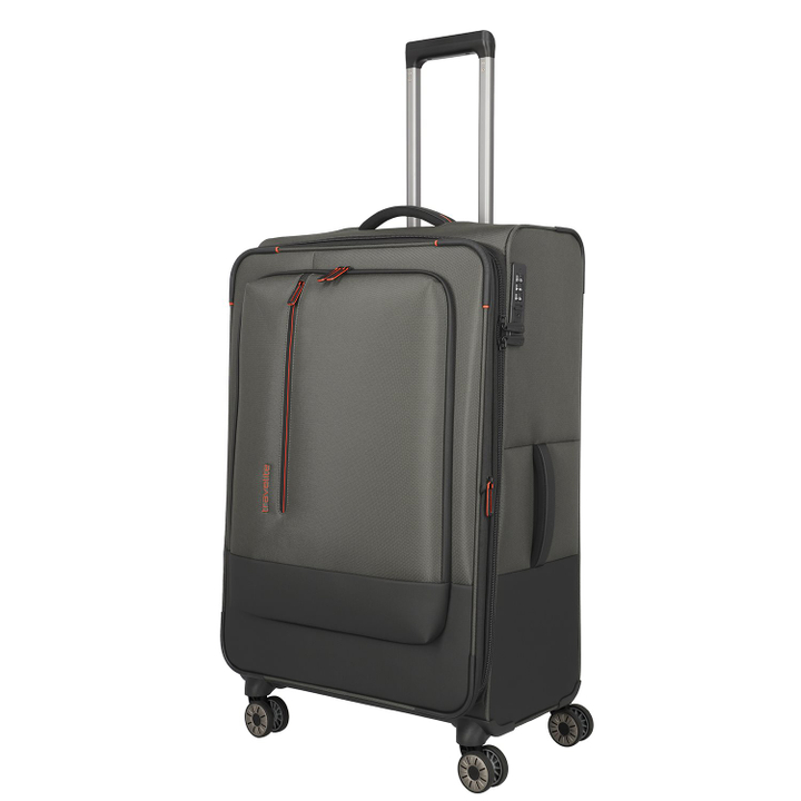 Travelite Crosslite 5.0 4w Trolley L dark olive