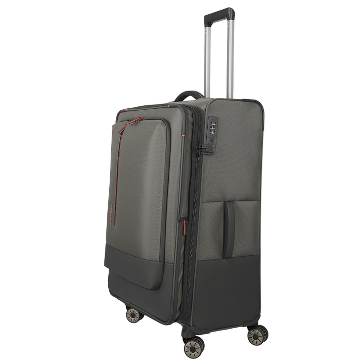 Travelite Crosslite 5.0 4w Trolley L dark olive