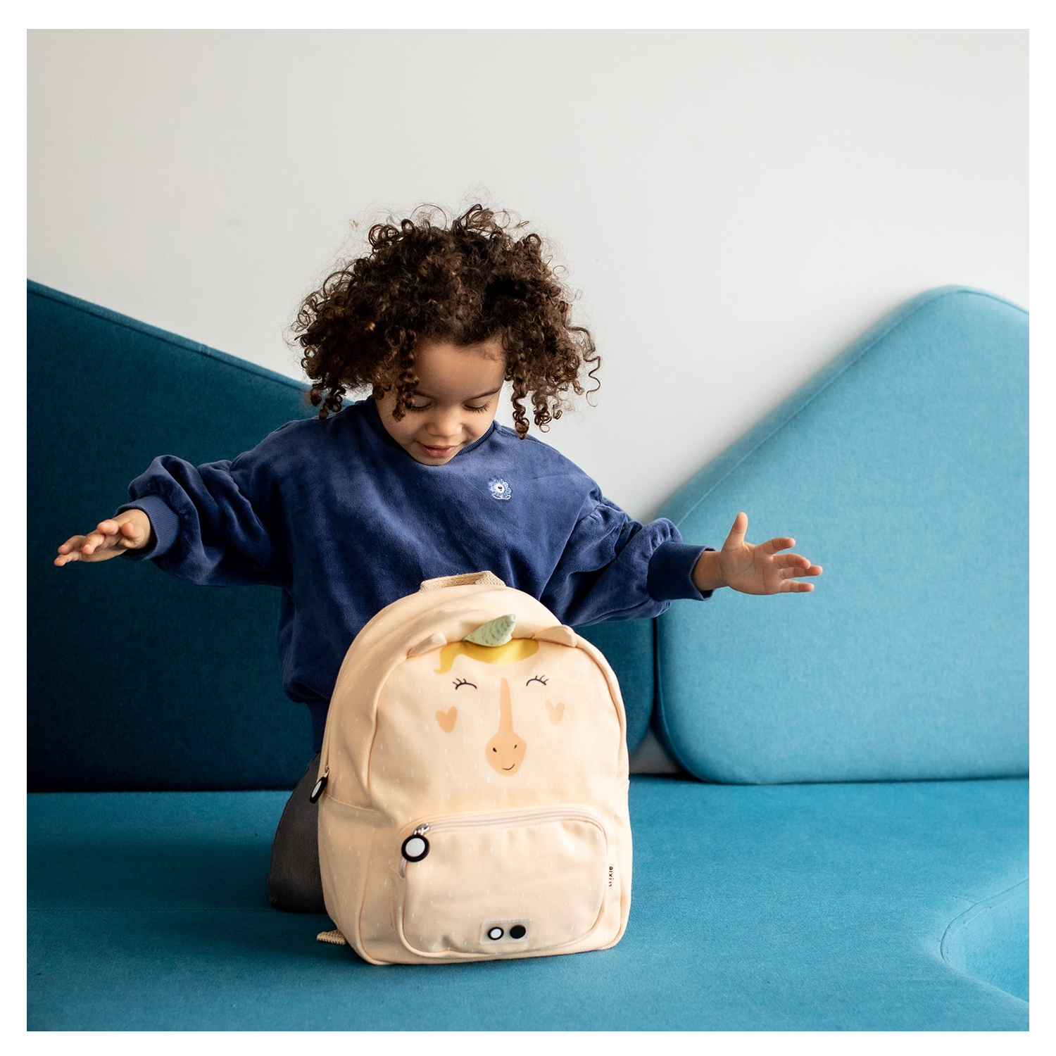 Trixie Mrs. Unicorn Rugzak S yellow