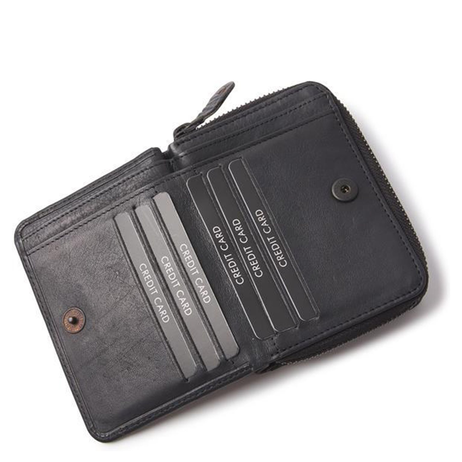 dR Amsterdam Tampa Ladies Wallet 93165 black