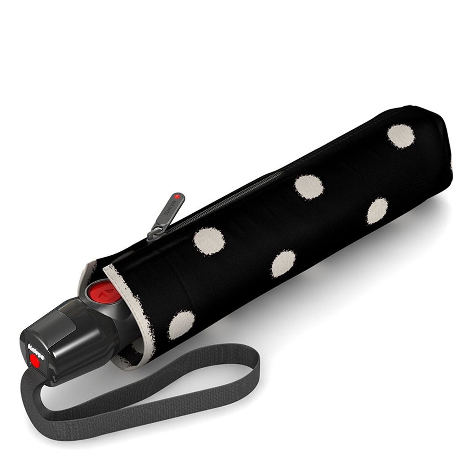 Knirps T-200 Medium Duomatic Regenschirm dot artblack