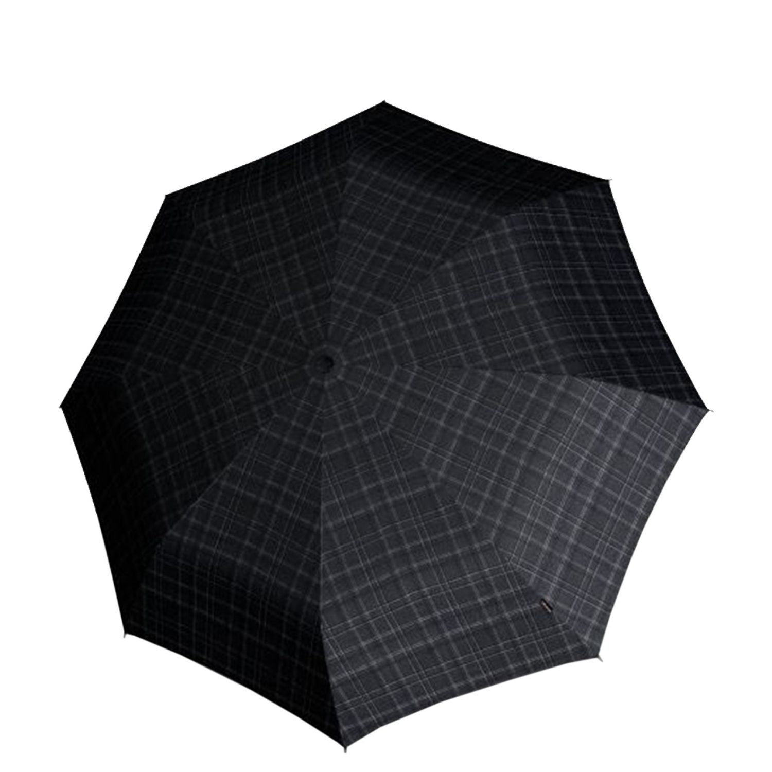 Knirps T-200 Medium Duomatic Paraplu checks black