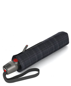 Knirps T-200 Medium Duomatic Paraplu checks black