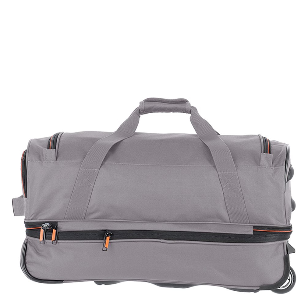 Travelite Basics Wheeled Duffle 55 Expandable grey