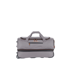 Travelite Basics Wheeled Duffle 55 Expandable grey