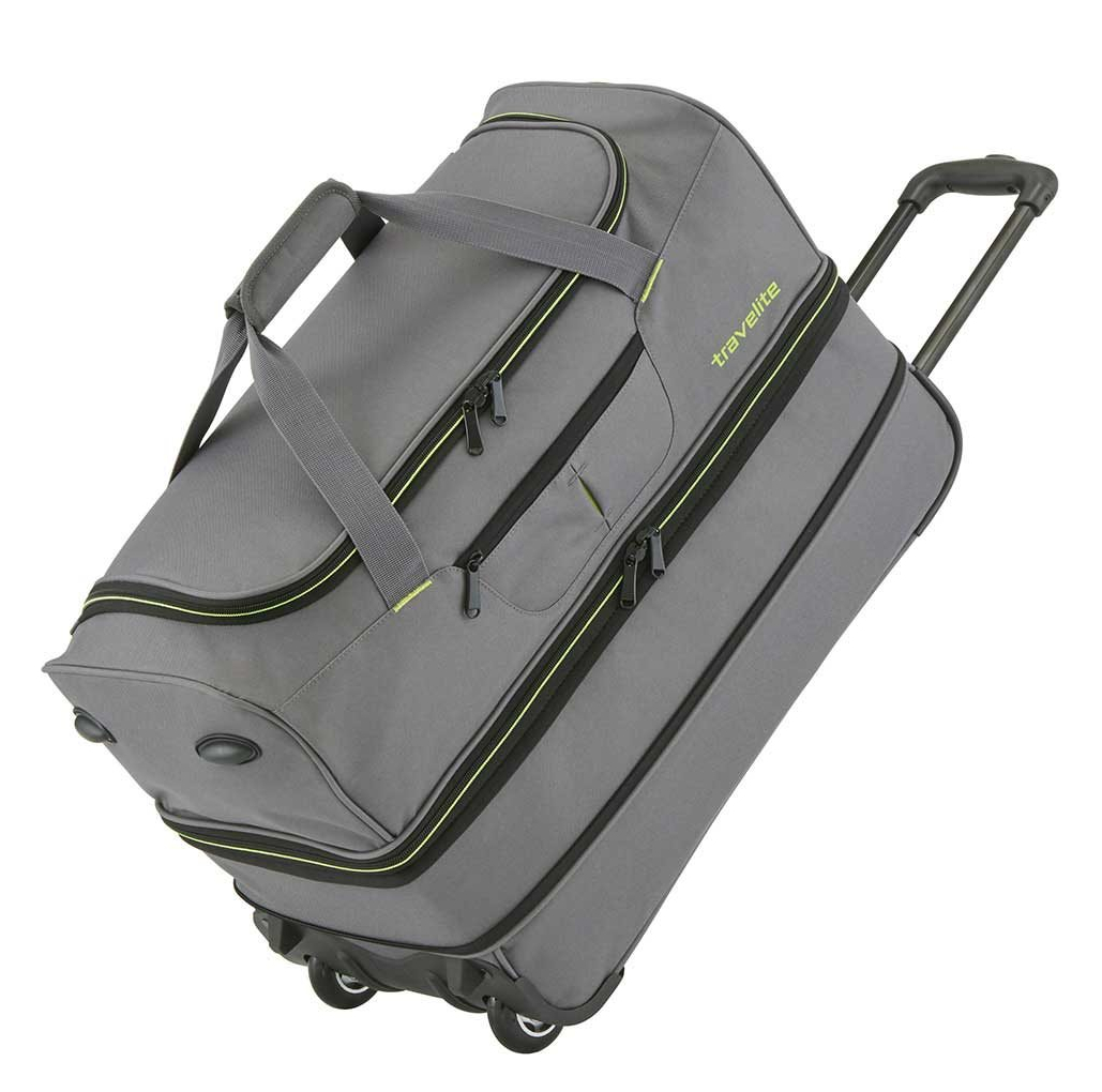 Travelite Basics Wheeled Duffle 55 Expandable grey