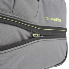 Travelite Basics Wheeled Duffle 55 Expandable grey