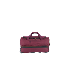 Travelite Basics Wheeled Duffle 55 Expandable dark red