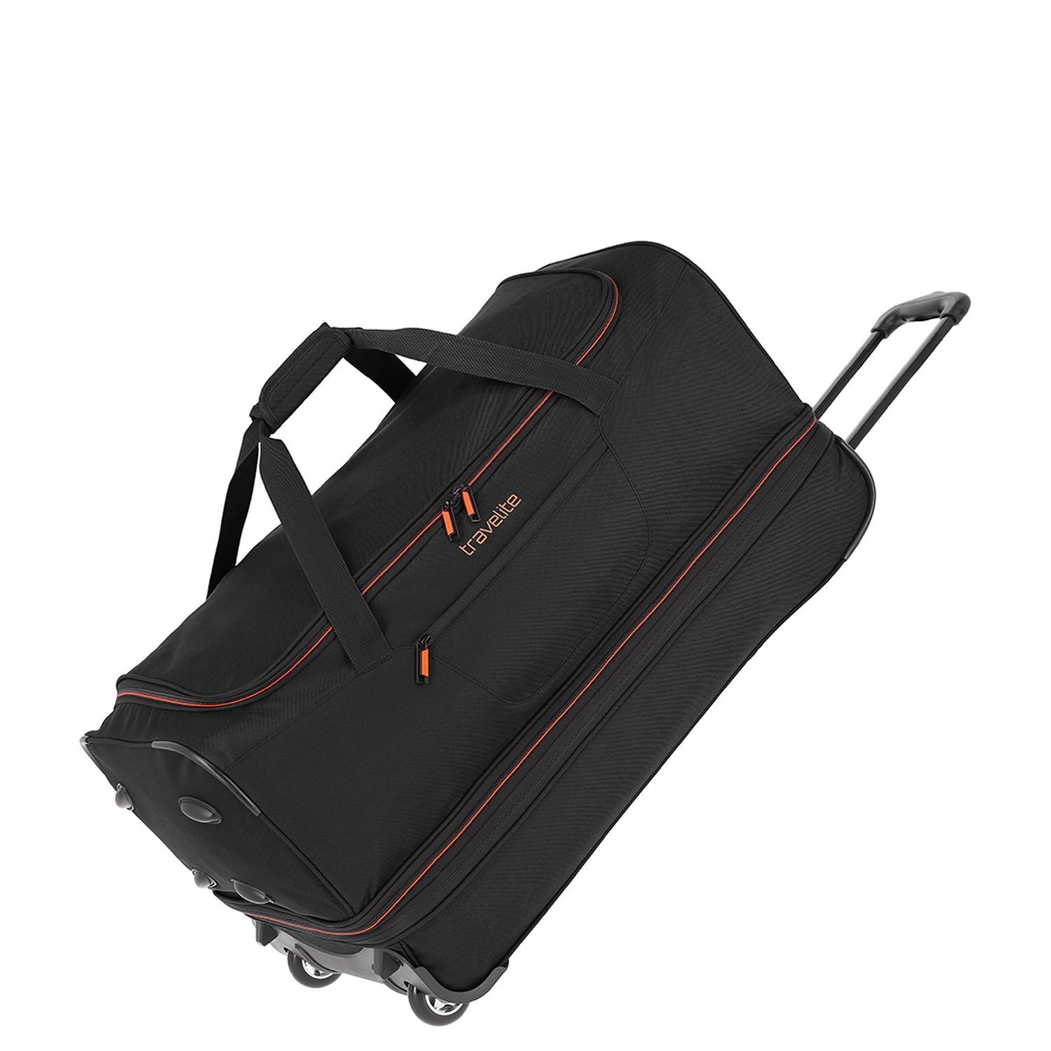 Travelite reistas Basics Wheeled Duffle 70 cm. zwart/blauw