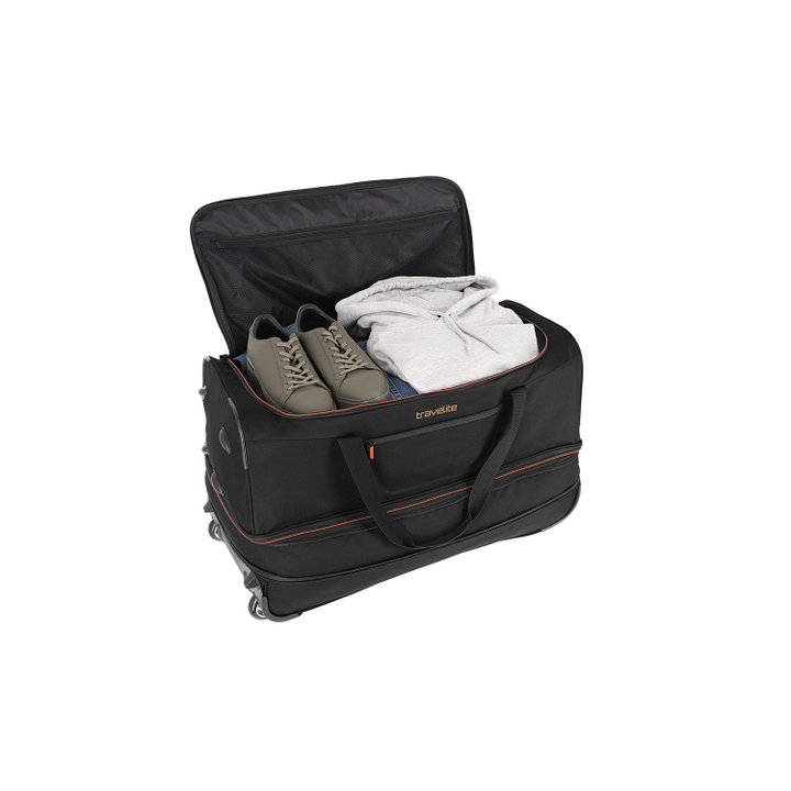 Travelite Basics Wheeled Duffle 70 Expandable black