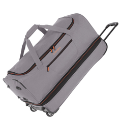 Travelite Basics Wheeled Duffle 70 Expandable grey