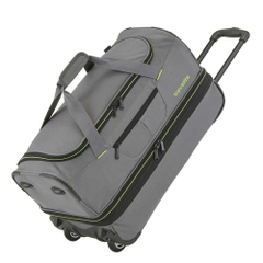 Travelite Basics Wheeled Duffle 70 Expandable grey