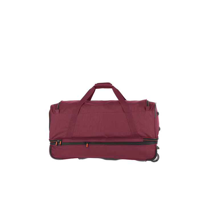 Travelite Basics Wheeled Duffle 70 Expandable dark red