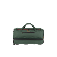 Travelite Basics Wheeled Duffle 70 Expandable dark green