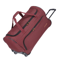 Travelite Basics Fresh Trolley Travel Bag 71 dark red