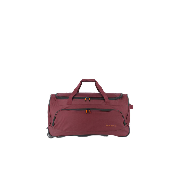 Travelite Basics Fresh Trolley Travel Bag 71 dark red