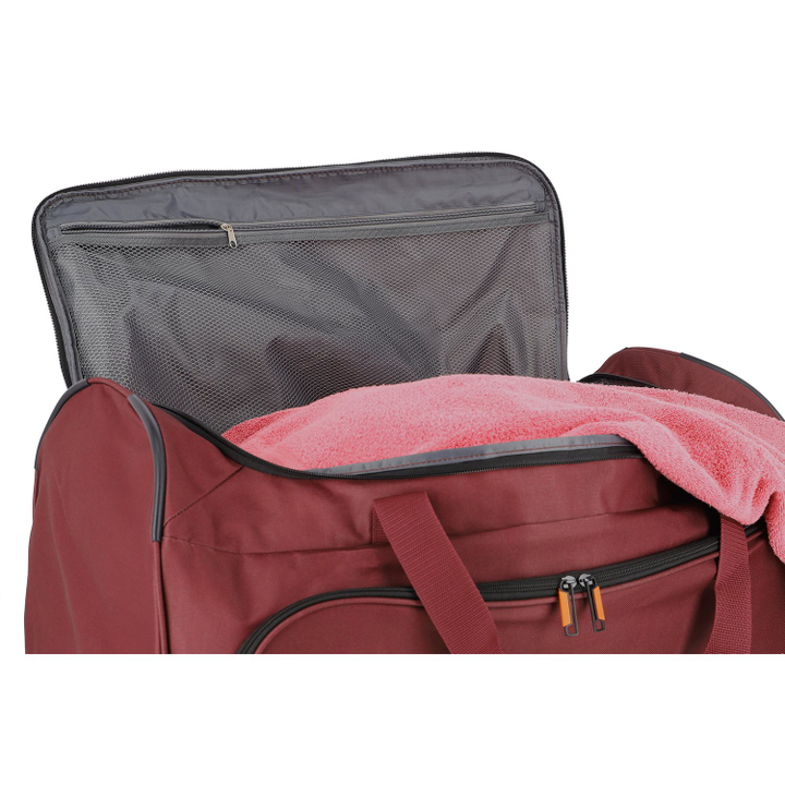 Travelite Basics Fresh Trolley Travel Bag 71 dark red