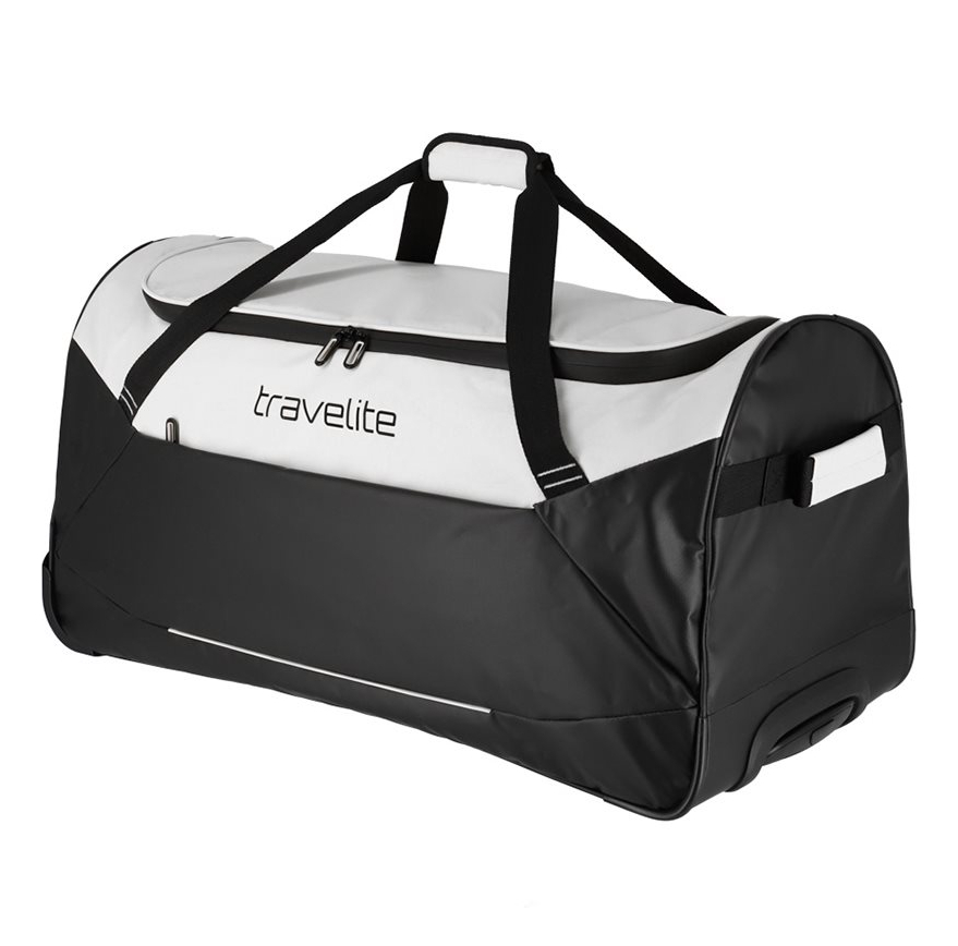 Travelite Basics Trolley Travel Bag white