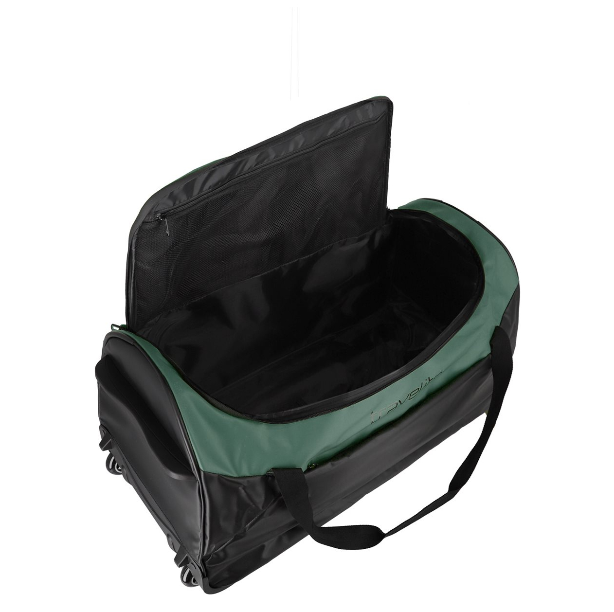 Travelite Basics Trolley Travel Bag green