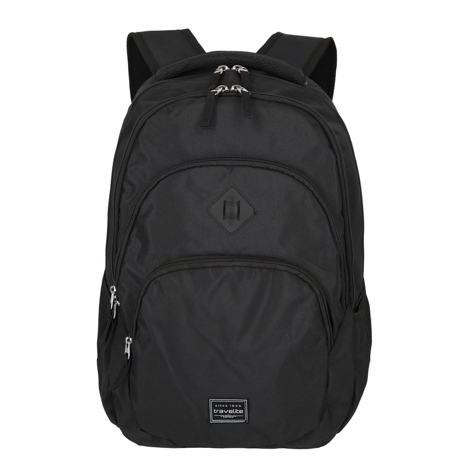 Travelite Basics laptop laptop rugzak Melange black