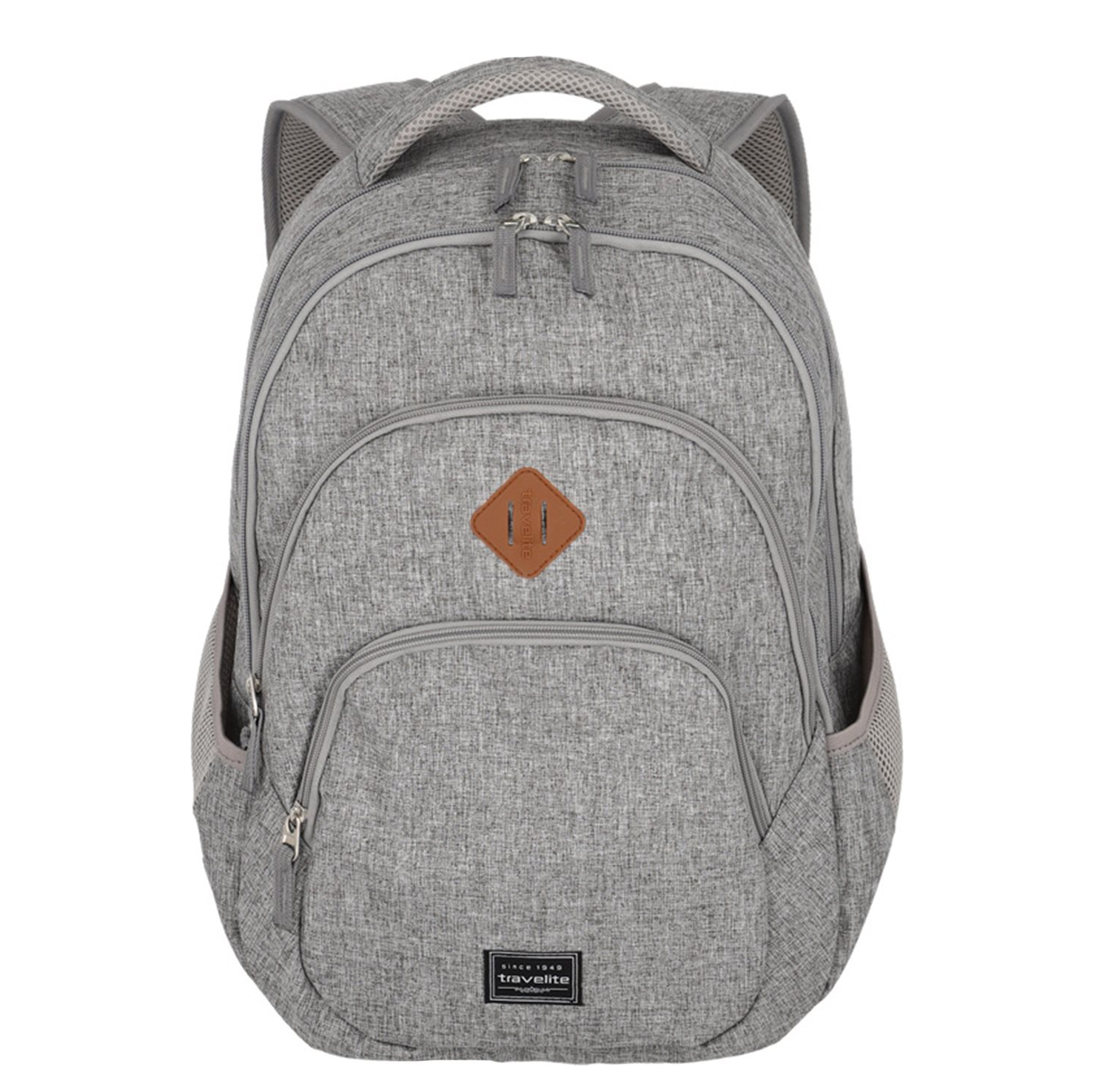Travelite Basics Backpack Melange light grey