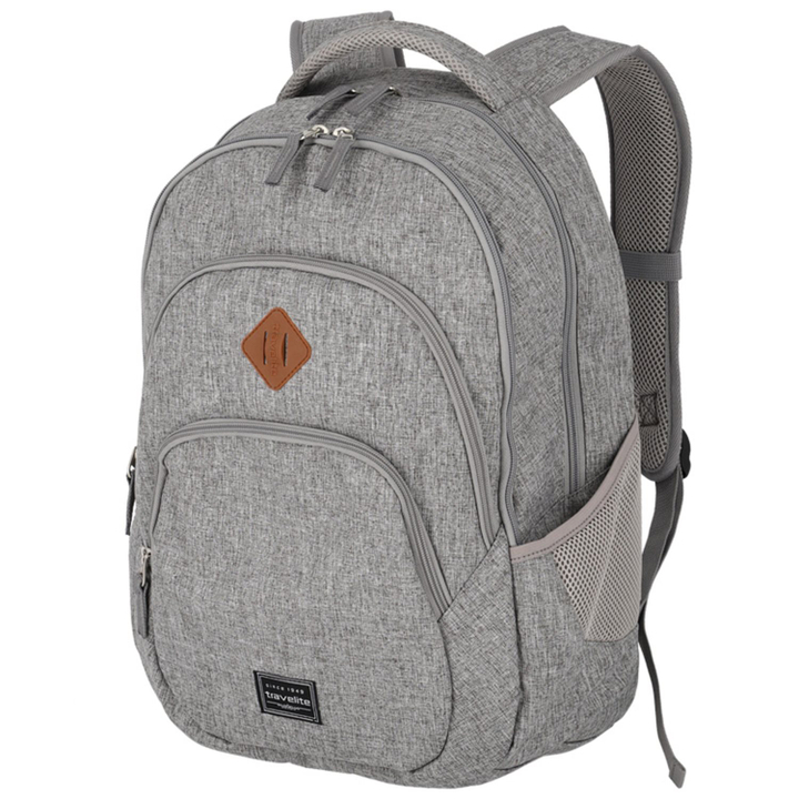 Travelite Basics Backpack Melange light grey