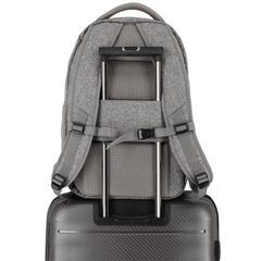 Travelite Basics Backpack Melange light grey