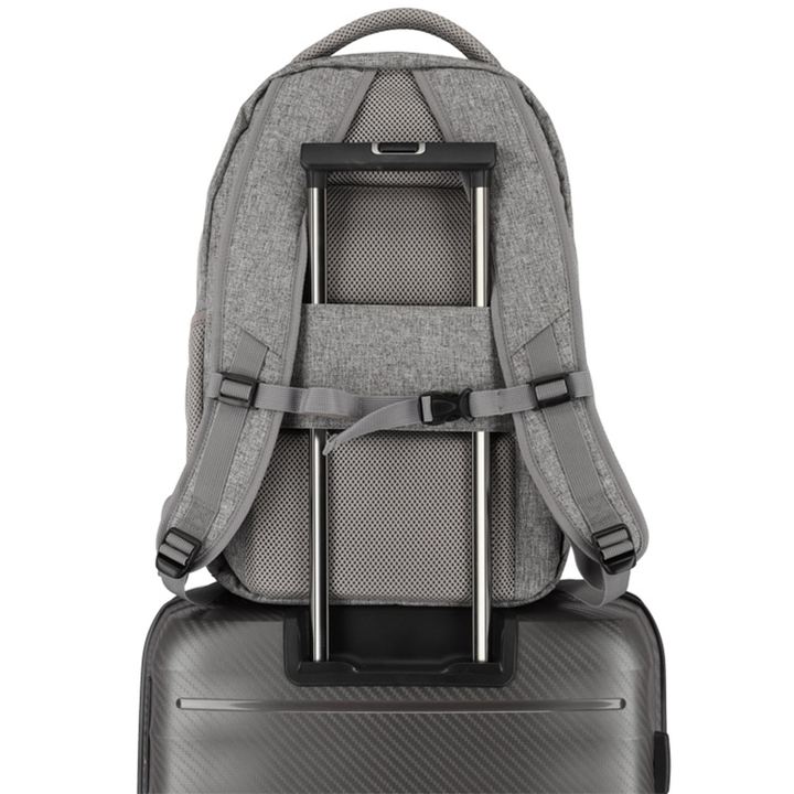 Travelite Basics Backpack Melange light grey