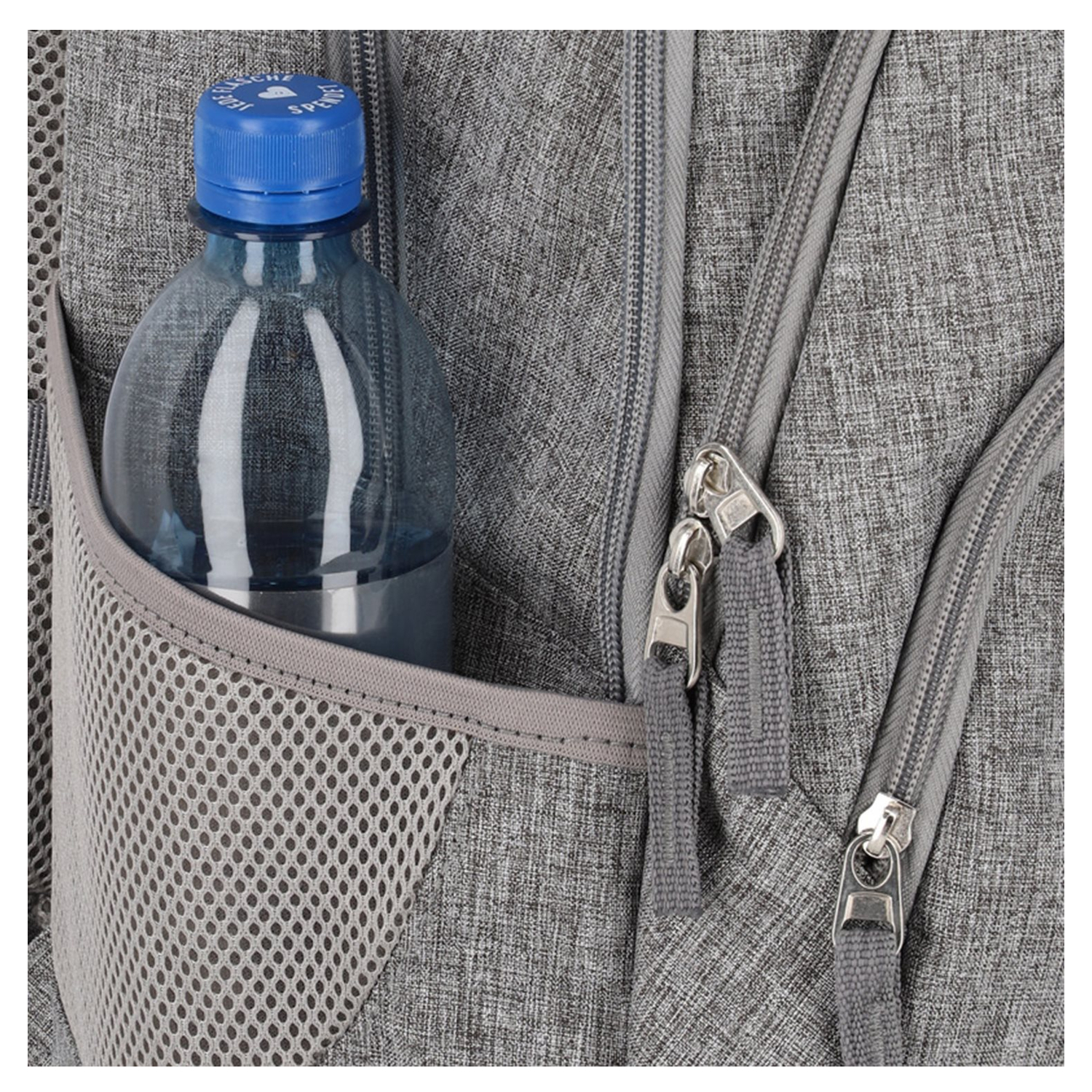 Travelite Basics Backpack Melange light grey