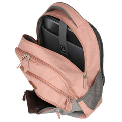 Travelite Basics Backpack Melange rose/grey