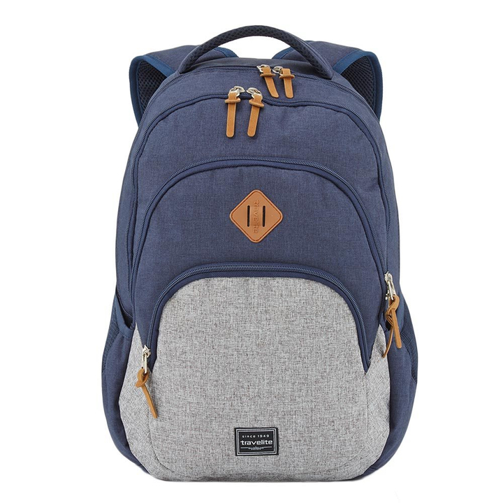 Travelite Basics Backpack Melange navy/grey