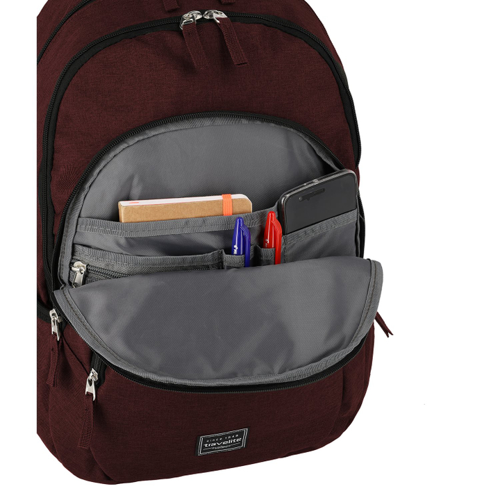 Travelite Basics Backpack Melange bordeaux