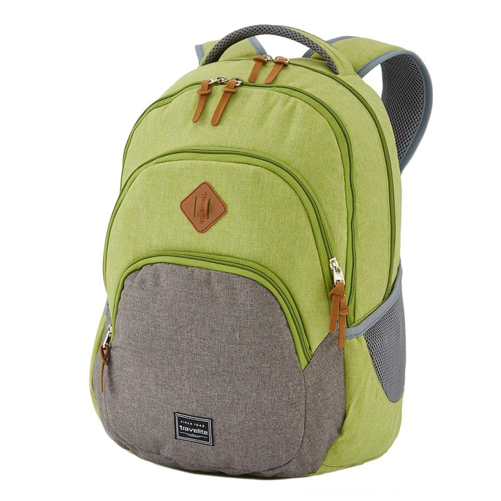 Travelite Basics Backpack Melange green/grey