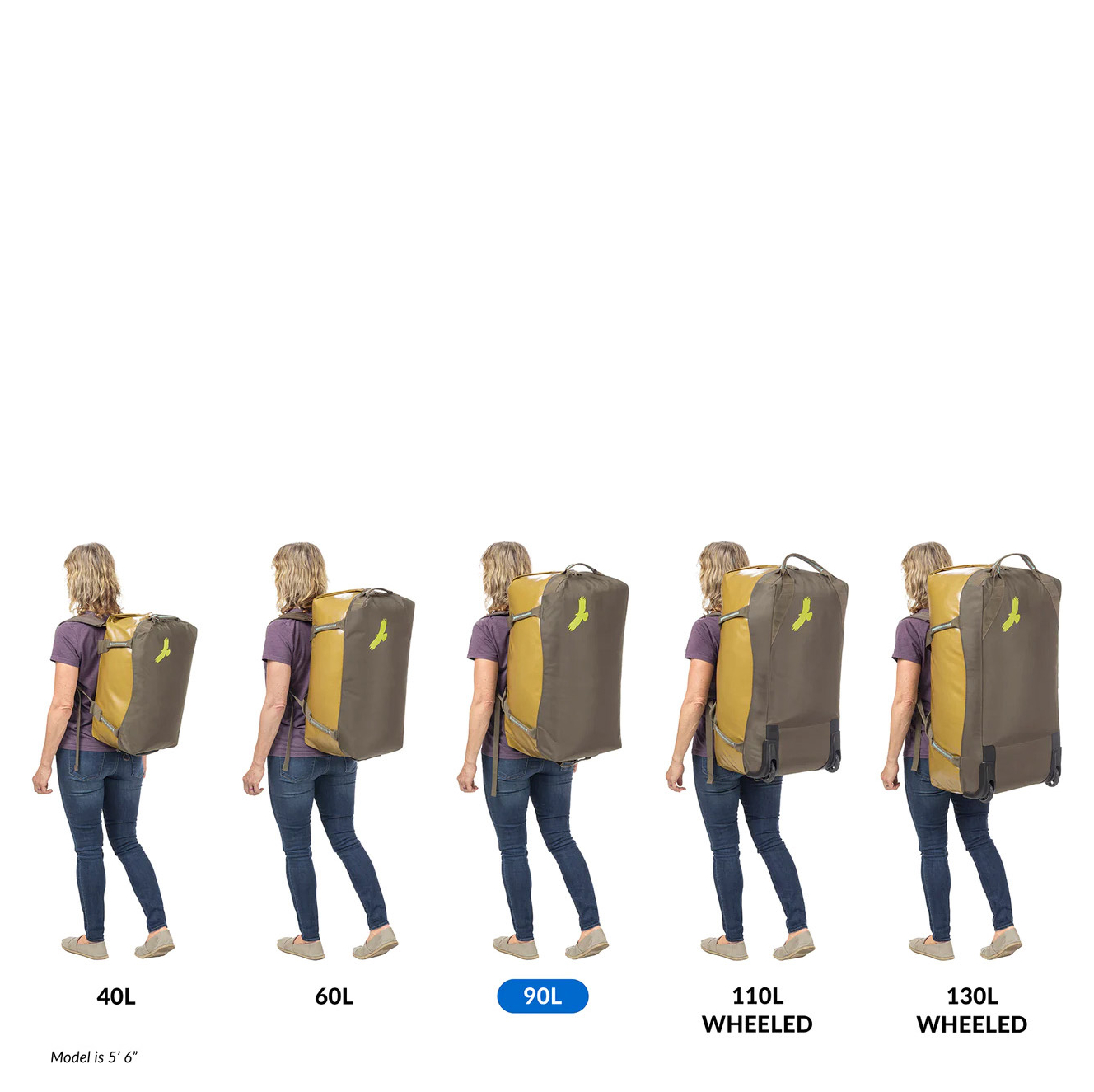 Eagle Creek Migrate Duffel 90L field brown