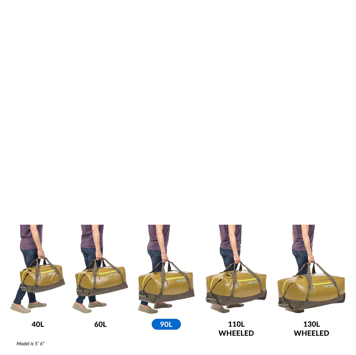 Eagle Creek Migrate Duffel 90L forest