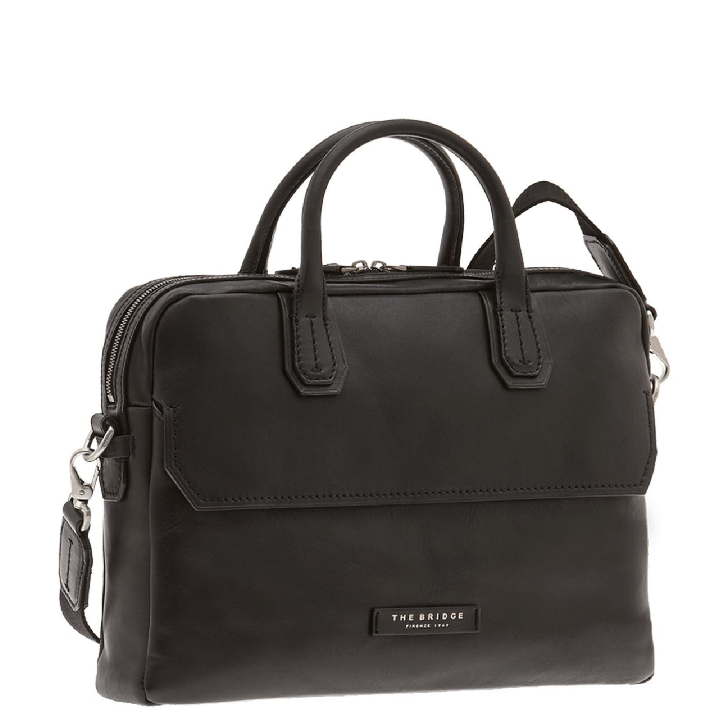 The Bridge schoudertas zwart