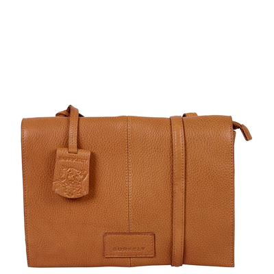 Burkely Soft Skylar Double Pocket Flap cozy cognac