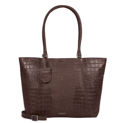 Burkely Cool Colbie Wide Tote 15.6" brown