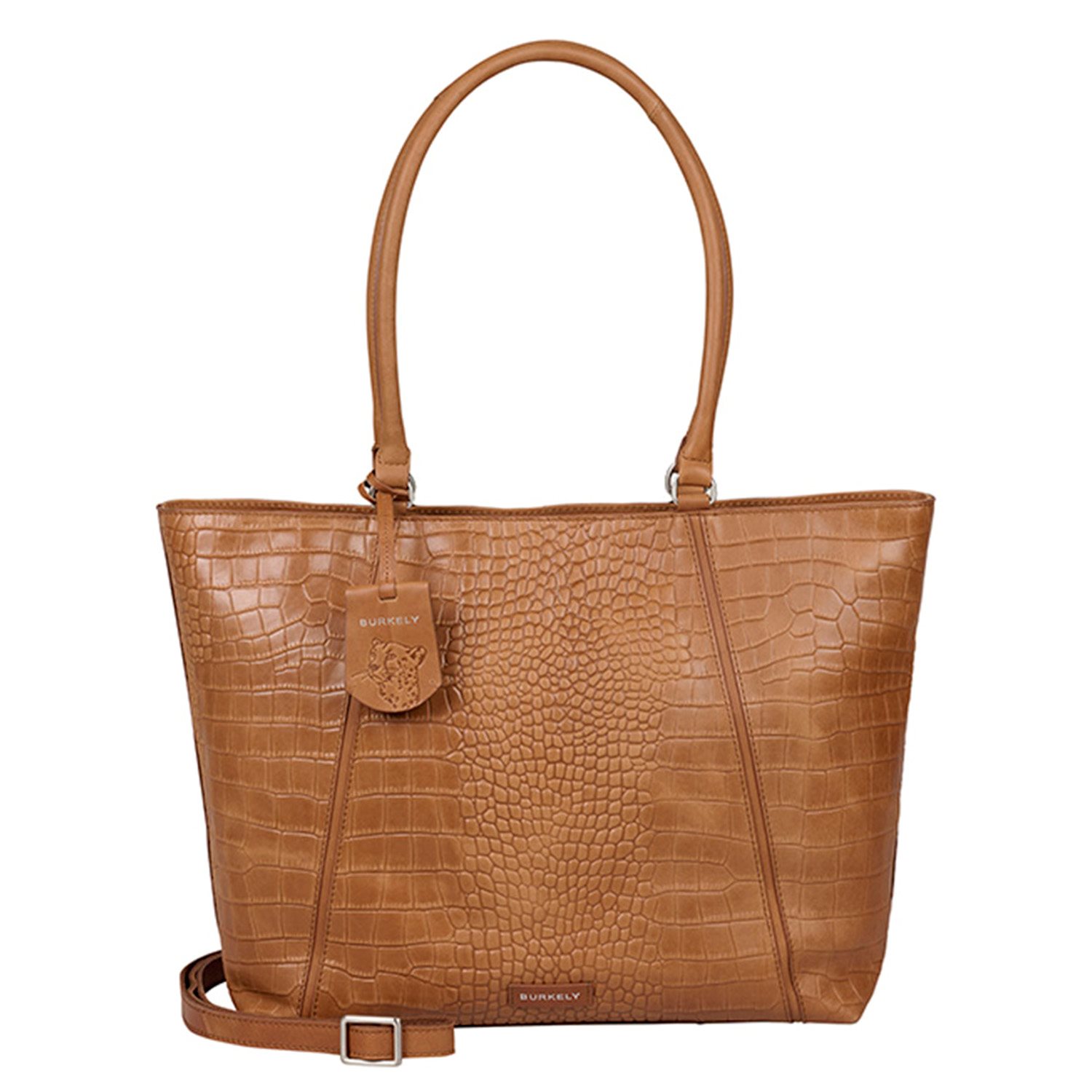 Burkely Cool Colbie Wide tote bag 15.6" colbie cognac