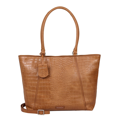 Burkely Cool Colbie Wide Tote 15.6" colbie cognac
