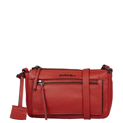 Burkely Rock Ruby Crossbody Bag red